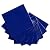 4 in Ceramic Tile Gloss 4 1/4" Box of 10 Piece for Bathroom Wall and Kitchen Backsplash (Cobalt Blue) by Tenedos