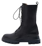 gothic treffen leipzig 2018 bands  Poi Lei Damen-Schuhe Schnürstiefelette Ivy Echtleder Glattleder Blockabsatz - Handgefertigt in Europa