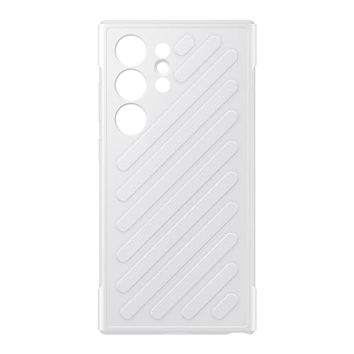 Image of SAMSUNG Galaxy S24 Ultra Shield Phone Case, Protective Cover with Rugged, Durable Design, Bump and Scratch Protection, US Version, GP-FPS928SACJW, Light Gray