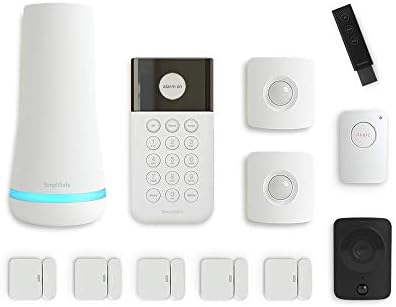 SimpliSafe 12 Piece Wireless Home Security System w/HD Camera - Optional 24/7 Professional Monitoring - No Contract - Compatible with Alexa and Google Assistant
