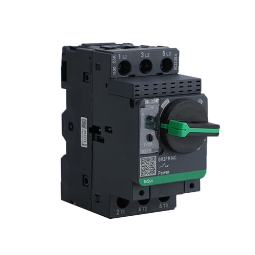 Disjoncteur moteur à bouton GV2PM14C pour protection de moteur électrique triphasé