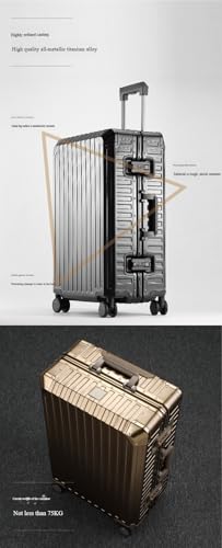 Diagonal Metal Carry On Luggage Made of All Aluminum Magnesium Alloy,Carry On Luggage With a TSA Lock and No Zipper Business Travel Suitcase With Silent Spinner Wheels (silver, 28inch)4