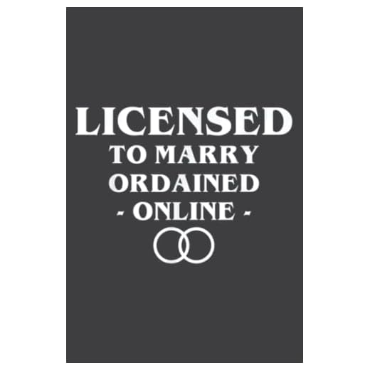 Online Wedding Officiant Gift Journal