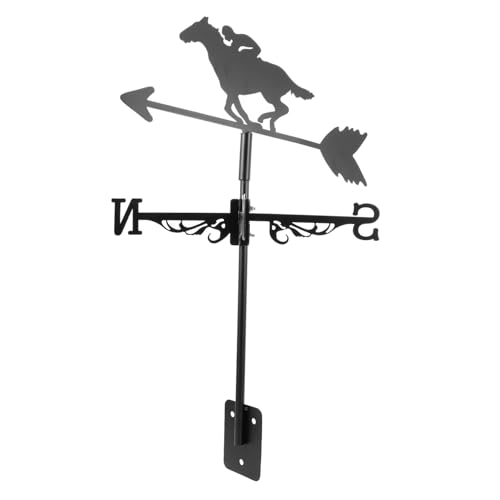 TOYANDONA Wetterhahn Gartenstecker Dekorativer Windrichtungsanzeiger für Garten Bedienen und Langlebig TOYANDONA Wetterhahn Gartenstecker Dekorativer Windrichtungsanzeiger für Garten Bedienen und Langlebig