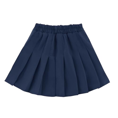 Girls Pleated Skirts Built in Shorts Little Kid Athletic Flowy Skorts Skirts Toddler Girls Tennis Skorts for Girl 3-14 Years2