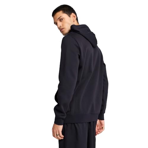 Image of PUMA Mens Essentials No. 1 Logo Hoodie Casual Outerwear Casual - Black