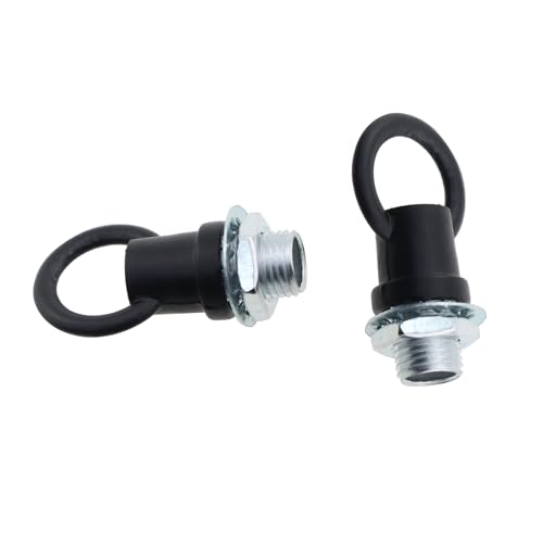 Image of 4PCS 10mm Lighting Fixture Metal Chandelier Chain Extensions Black Lantern Closed Smooth Hooks DIY Lamp Accessories for Hanging Fruit Baskets or Flower Pots