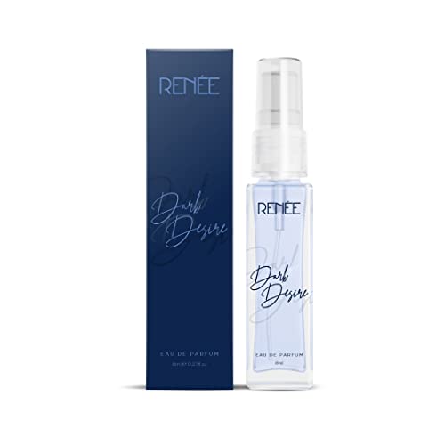 RENEE Eau De Parfum Dark Desire 8ml, Premium Long Lasting Luxury Perfume Scent for All Occasions, Travel Friendly Mini Perfume