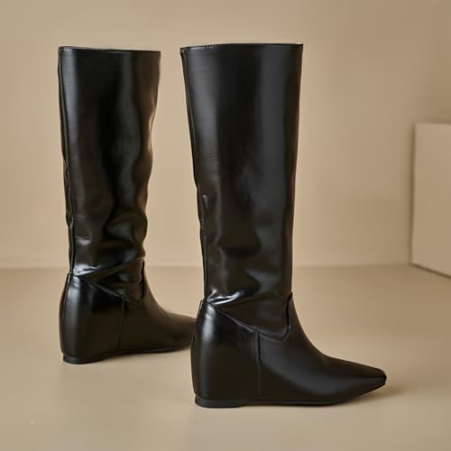 Talons compensés et escarpins bottines femmes confortables de 5cm