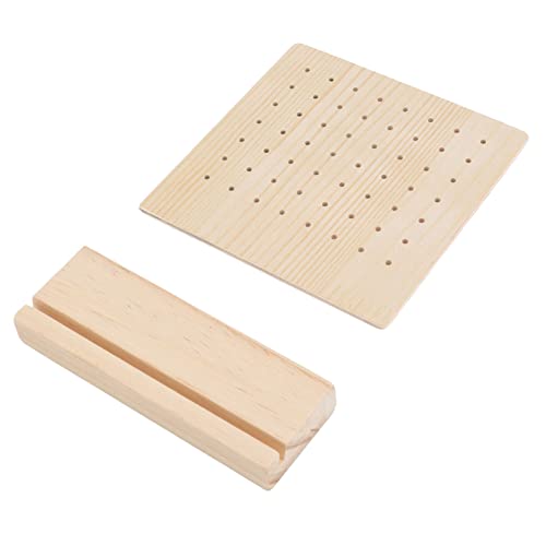 Taidda Ohrstecker-Display aus Holz mit Großem Fassungsvermögen, Stecktafel, Langlebiges Schmuckdisplay für Ohrringe, Organizer-Ständer (28 Paare)