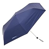 アンビープラス(Umbe+) 遮光軽量3段ミニ傘 55cm×6R ネイビー 502-55M