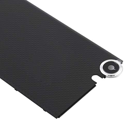 Piece de reparation coque arriere Blackberry Keyone noir avec vitre de camera - 4