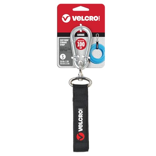Sangle de suspension VELCRO noire support de rangement universel - 2