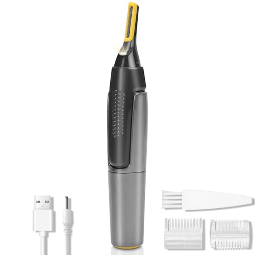 Aparador de Pelos do Nariz, Cortador de Pelos de Nariz, Cortador Pelo Nariz, Aspirador de Pelos Nariz, Pelo Nariz, Depilador Nariz