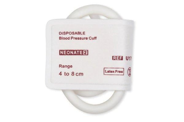 Disposable Nibp Cuff Neonatal Single Tube Size 2 White (4 TO 8 CM)-picture-21