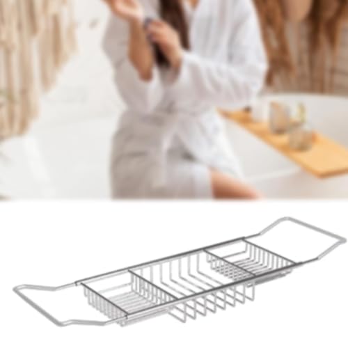 Solución de almacenamiento para baños con estante de bañera 5