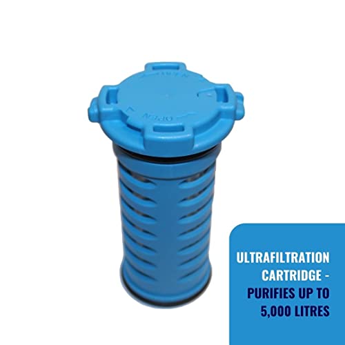 LifeSaver Wayfarer Genuine Replacement Water Filter Cartridge, Purifies Up to 5000 litres, Removes 99.99% Viruses & Bacteria - Image 2