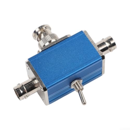 Interruptor coaxial BNC de metal resistente selector de antena de 2 vías CB HAM premium 4