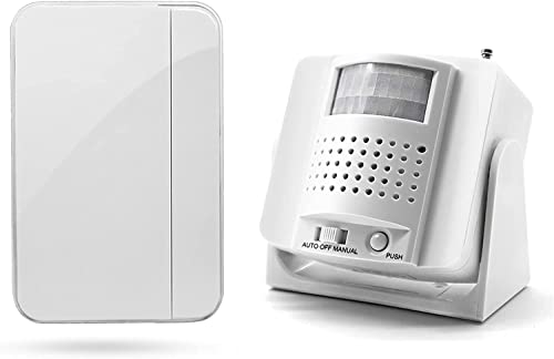 Door Chime, Daytech Wireless Door Sensor Chime 1000ft Range Door Entry Chime with 55 Chimes 5 Adjustable Volume Mute Mode LED Indicator Door Open Chime for Business/Home When Entering, Door Open Alert