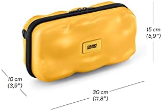 CRASH BAGGAGE Maxi Icon Bag - Hardshell Convertible Crossbody, Travel Sling Bag & Clutch Removable Strap, Polycarbonate