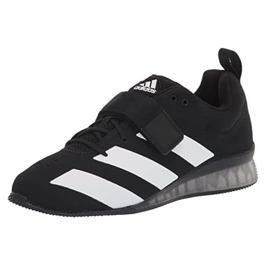 adidas Men's Adipower Weightlifting II Cross Trainer, Core Black/White/White, 10