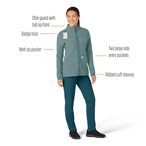 Carhartt Rugged Flex Women's Bonded Fleece Jacket, Summer Blue, XS - image 3