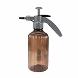 Hihaha Sprühflasche/Außengartensprüher für Garten, Innen- und Außenbereich, Hausreinigung/Robustes Kunststoffmaterial 1,2L / 1 Stück Braun
