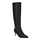 Calvin Klein Women's Garray Boot, Black Leather 001, 11