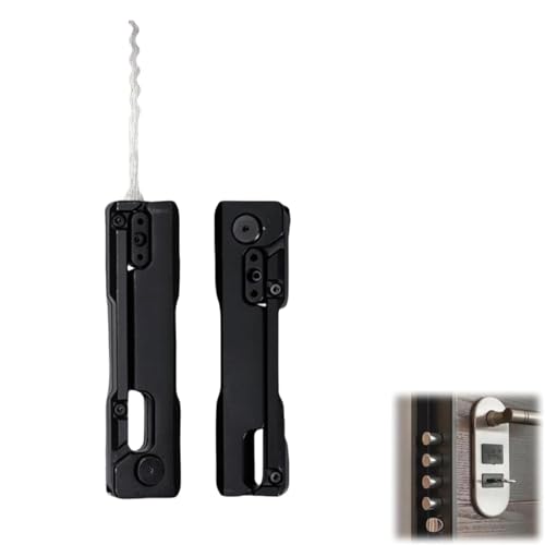 Portable Folding Lock Pick, Lock Picking Kit, Easy to Use Tool Pick Set, Clock Pick Set, Pick Tool, Pick and Hook Set for Key Molds, Locksmiths, Hobbyists (1pc)