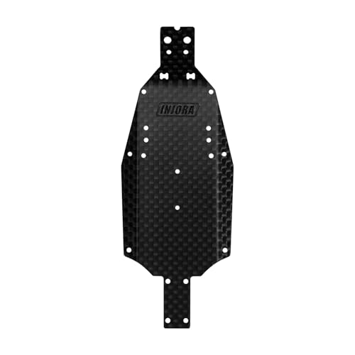 INJORA Chassis aus Kohlefaser für 1/28 Losi Micro-T (7 g)