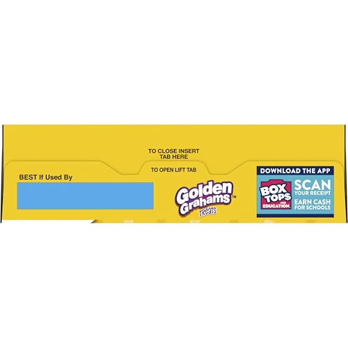 Golden Grahams Breakfast Cereal Treat Bars, S'mores, Snack Bars, 8 Ct, 8.48 oz