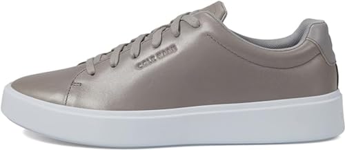 Cole Haan Men's Grand Crosscourt Traveler Sneaker, Ironstone/Sleet/Optic White, 7