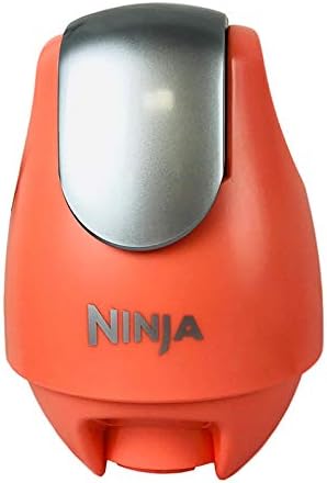 Ninja Storm Master Prep Food Processor Blender Powerful One Touch 450W Motor Pod BPA-Free Pitcher Dishwasher Safe QB751Q (Renewed) (Peach)