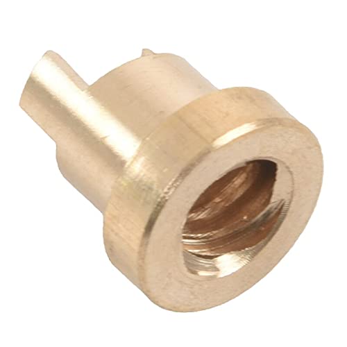 Lysee 3D Printer Parts & Accessories - 2X T8 Anti-Backlash Spring Loaded Nut for 2mm Thread Rod Lead Screw - (Color: Gold)