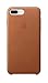 Apple iPhone 8 Plus / 7 Plus Leather Case - Saddle Brown