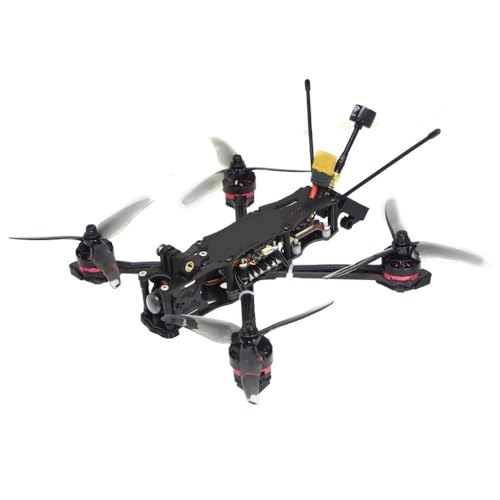 Drone de course FPV 220mm idéal pour s'entraîner aux trajectoires de vol en forêt