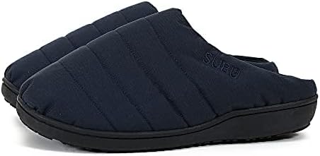 SUBU Unisex Navy Slippers XL (US Men’s 11-12 / US Women’s 13-14) Soft Cushioning Extra Warm Insulated Slippers