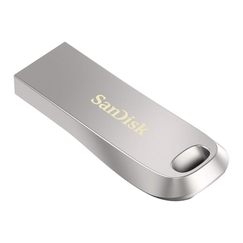 Image of SanDisk Ultra Luxe 64GB, USB 3.2 Gen 1, Flash Drive, Upto 150MB /s R, Pendrive, Metal, 5Y Warranty (SDCZ74-064G-I35)