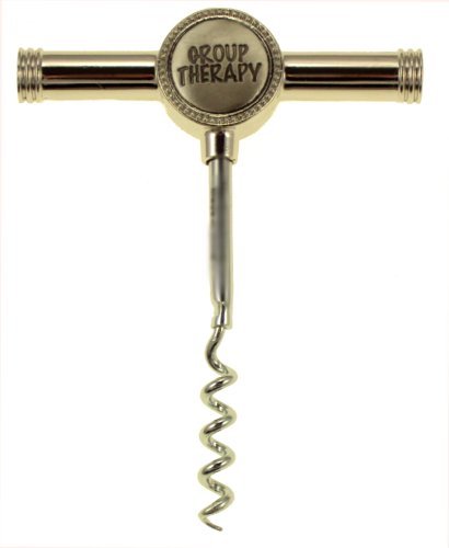 Thirstystone Cork Screw, Stopper Set, Group Therapy, Silver