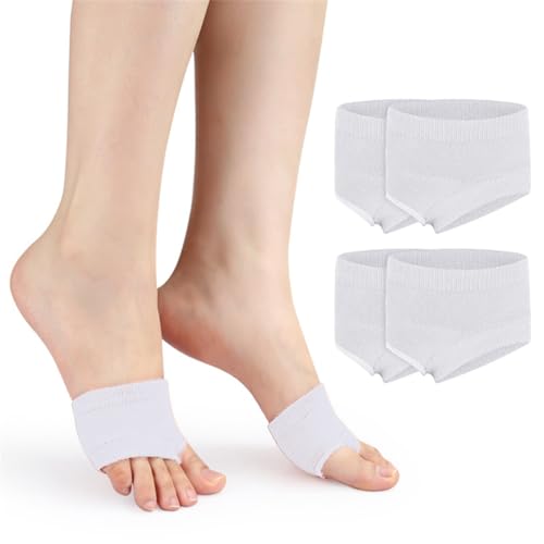 Women Open Toe Half Socks, 2 Pairs Cotton Peep Toe Topper Socks for Sandal Mule Flip Flop Clogs Slippers - Main Image