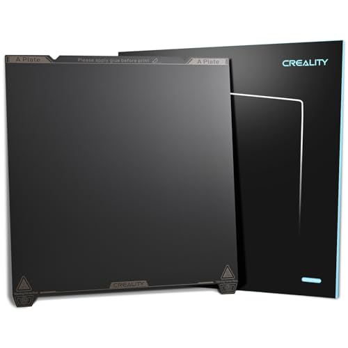 Creality K1 Max PEI Bauplatte, 315x310mm Glattes PEI Blatt Flexible Federstahl Bettplattform mit Glatter PEI Oberfläche für Creality K1/K1 Max/Ender 3 V3 Plus/3 Max Neo 3D Drucker (Ohne Magnetfuß) Creality K1 Max PEI Bauplatte, 315x310mm Glattes PEI Blatt Flexible Federstahl Bettplattform mit Glatter PEI Oberfläche für Creality K1/K1 Max/Ender 3 V3 Plus/3 Max Neo 3D Drucker (Ohne Magnetfuß)