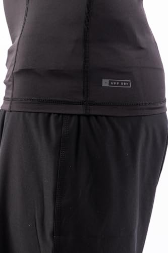 Rip Curl Men's Short Sleeve Rashguard-UPF 50+ Sun Protection Surf Shirt, Tight Fit Rash Vest3