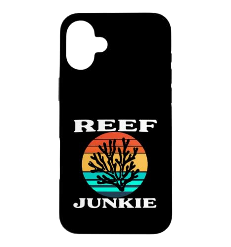Reef Junkie Saltwater Aquarium Coral Reef Keeper �X�}�z�P�[�X iPhone 16 Plus �p