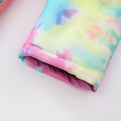 BILIKEYU Boys Girls Camouflage Skiwear Jumpsuits Long Sleeve Botton up Color Block Thicken Winter Warm Hooded4