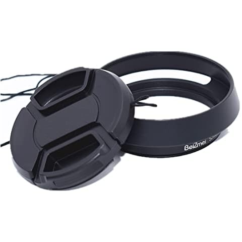 52 mm, Universal-Gegenlichtblende für Kamera aus Metall Cover