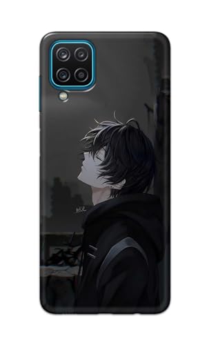 Image of Plastic Printfidaa Printed Hard Back Cover Case For Samsung Galaxy A12 | M12 | F12 Back Cover (Famous Anime Cartoon Character) -112, Multicolor