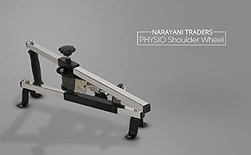 Narayani Traders Shoulder Wheel Compact Silver Physiotherapy Therapy Equipments
