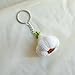 Handmade Knitted Crochet Cute Vegetable Garlic Keychain Key Ring Purse Pendant