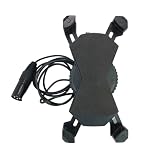 Mobile Phone Holder with USB Charger for Mobility Scooters and Power Chairs