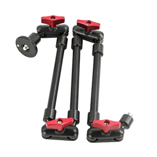 Support mural pliant triple avec pince de fixation pour webcam et tablette